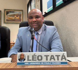 Vereador Leonardo de Paula Tavares / Foto: Redes Sociais