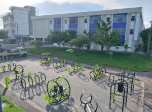 Cidade Universitária de Macaé recebe academias, futmesa e tênis de mesa