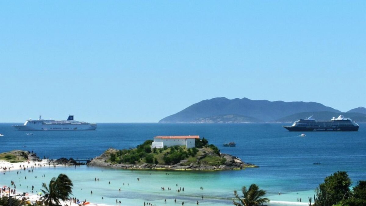 Cabo Frio recebe 800 turistas americanos no encerramento da temporada de cruzeiros