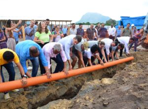 Maricá inicia obra de esgotamento sanitário no Jardim Atlântico Leste