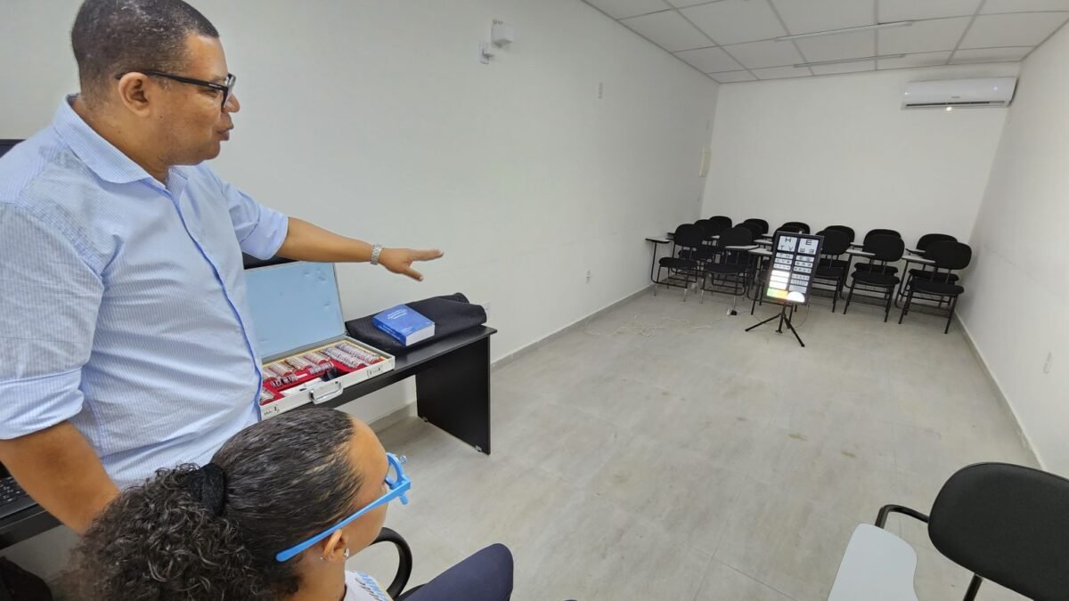 Prefeitura oferece exames oftalmológicos para alunos do programa Sim, Eu Posso