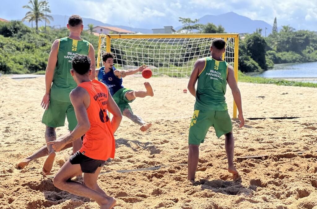 Maricá recebe competição internacional de handebol de praia