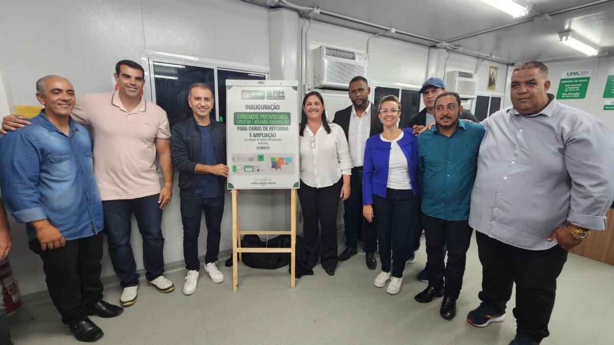 UPA Provisória é inaugurada e surpreende moradores de Iguaba Grande