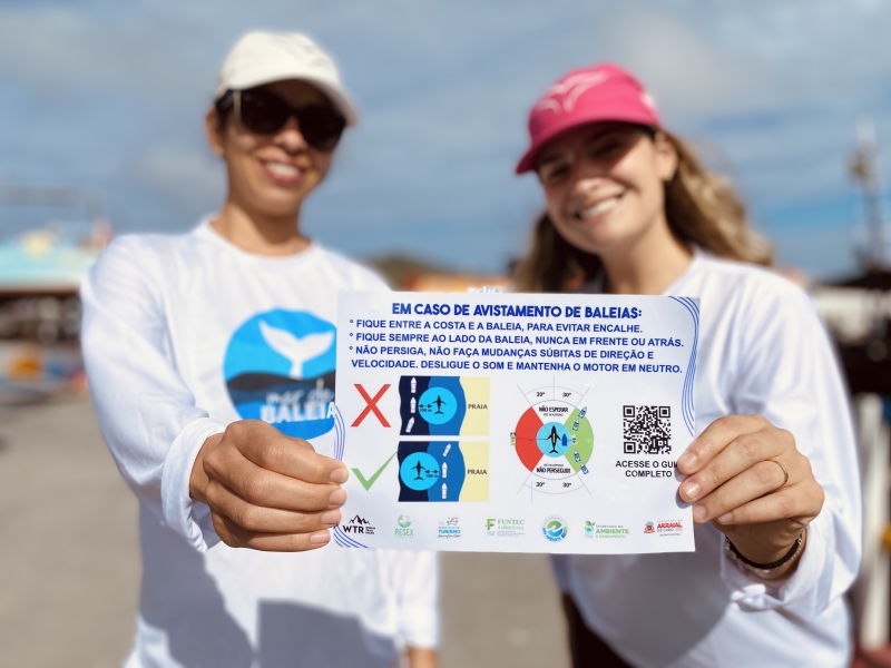 Arraial do Cabo inicia ação educativa nos barcos de passeio