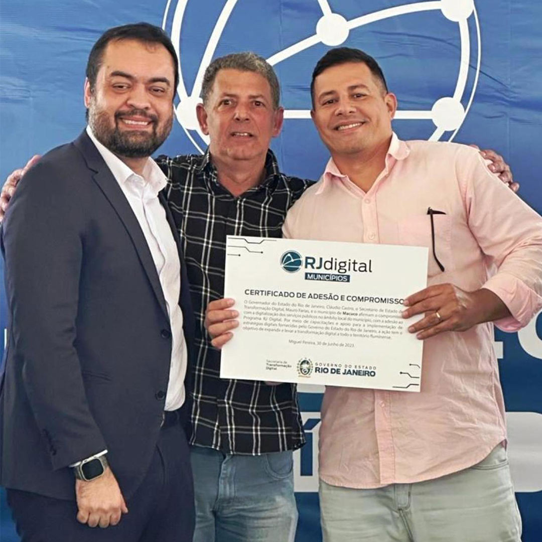 Macuco adere ao programa estadual ‘RJ Digital’