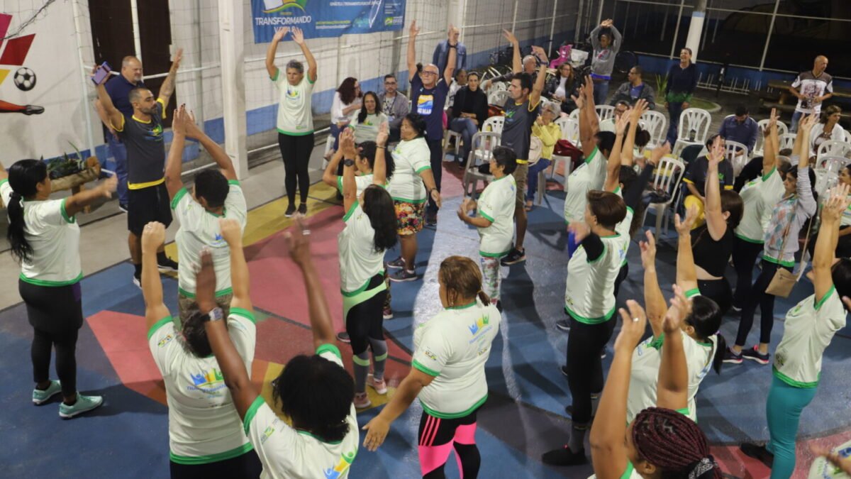 Transformando Vidas promove aulas de dança e ginástica em Rio das Ostras