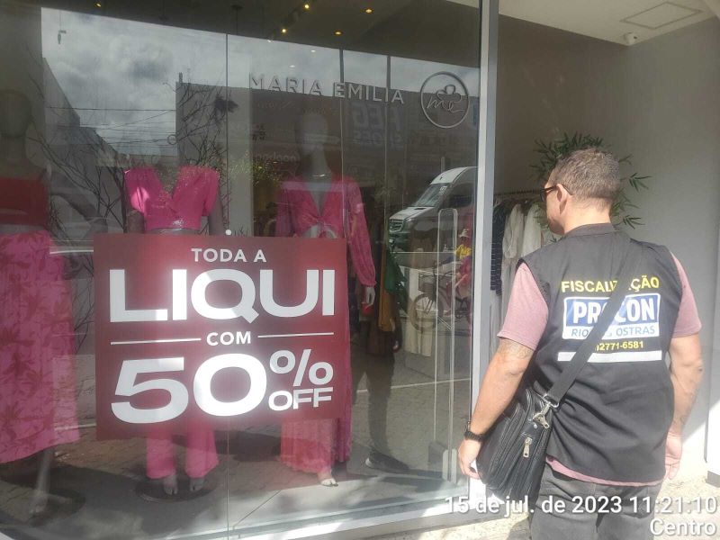 Procon Presente visita novos estabelecimentos comerciais de Rio das Ostras