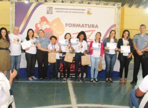 Formatura do Proerd reúne estudantes de 5 unidades de ensino de Araruama