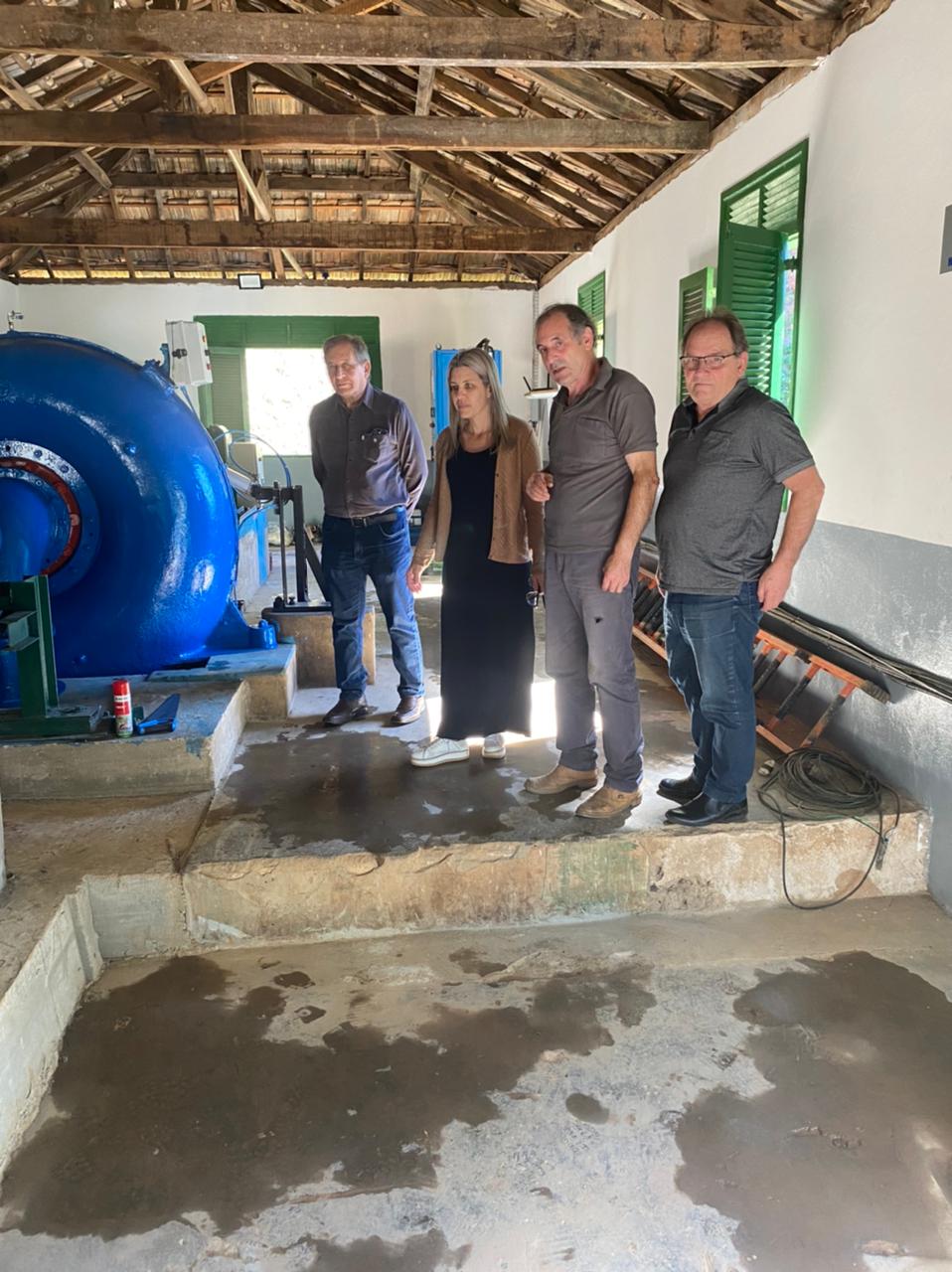 Cooperativa de Macuco recebe equipamentos tecnológicos para futura usina hidrelétrica