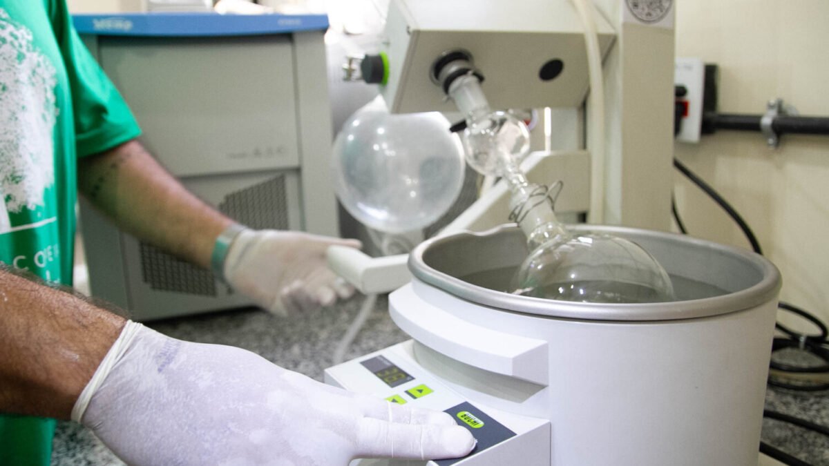Equipe da Biotec Maricá faz visitas técnicas a laboratórios da UFRRJ em Seropédica e ao campo Farmácia Viva