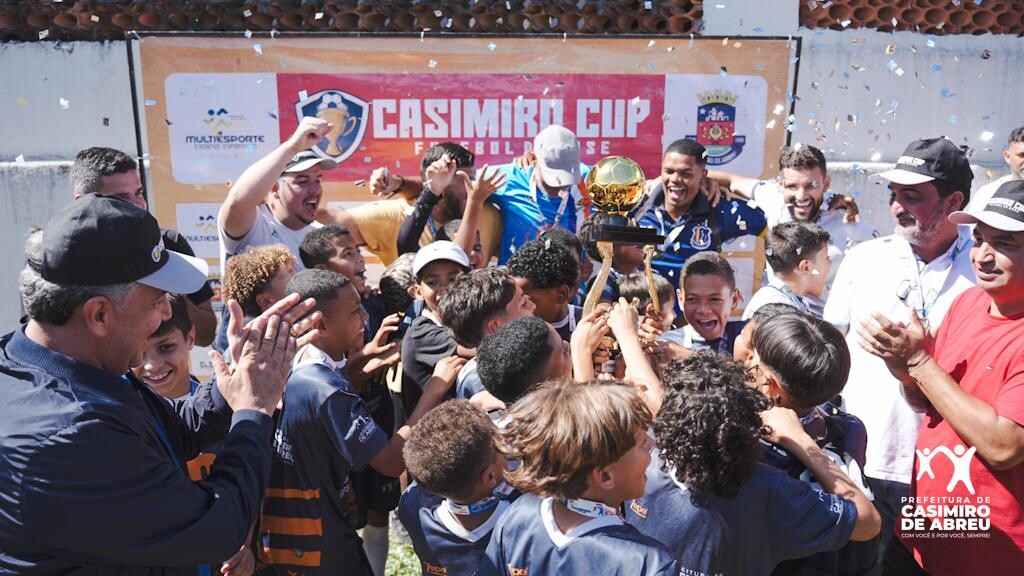 Casimiro de Abreu é campeão na categoria Sub-11 da Casimiro Cup de Futebol de Base