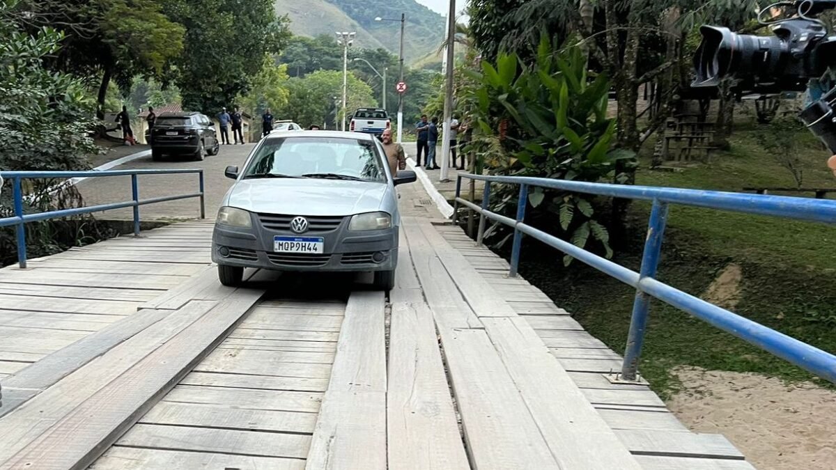 Sana receberá nova ponte metálica no próximo dia cinco