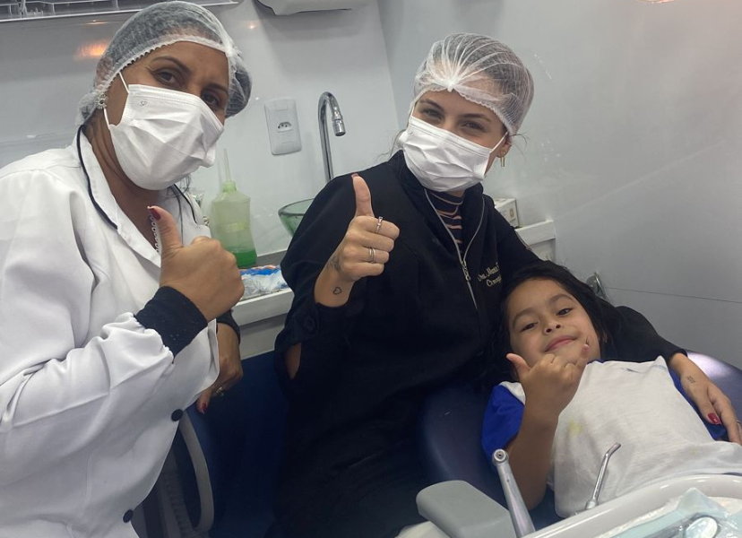 Odontologia: unidade móvel vai à escola do Jardim Vitória