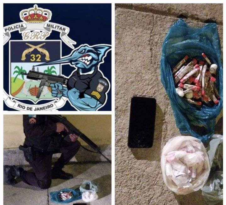 Rio das Ostras: Polícia apreende drogas e celular em ação no bairro Cidade Praiana
