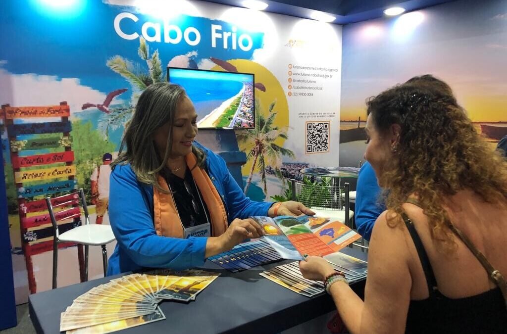 Cabo Frio participa da mais importante feira de turismo do interior do Estado de São Paulo