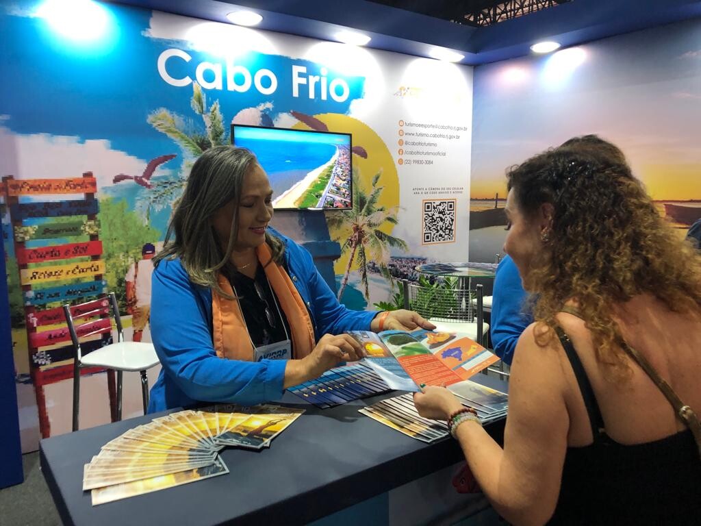 Cabo Frio participa da mais importante feira de turismo do interior do Estado de São Paulo