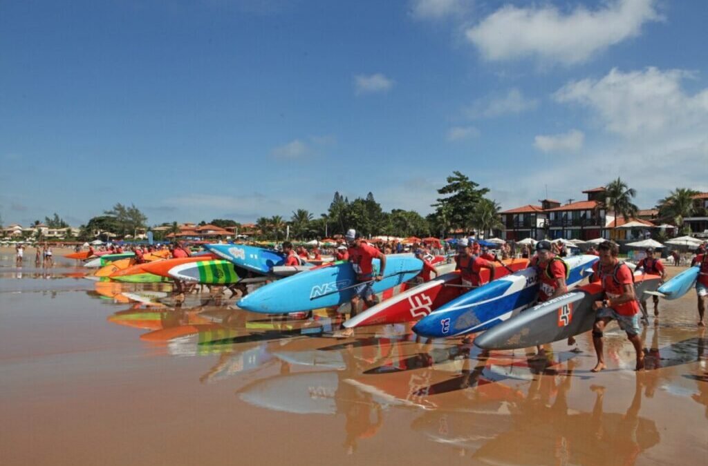 Búzios receberá Campeonato Brasileiro de Stand Up Paddle, SUP RACE e SUP WAVE, etapa Rio de Janeiro