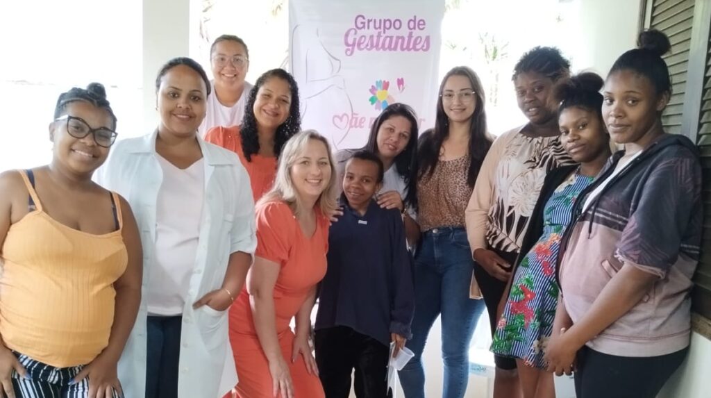São Fidélis: Roda de conversa com as gestantes do “Grupo Mãe Me Quer”, do CRAS São Vicente