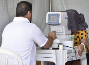 Ação social movimentou praça de São José de Imbassaí neste sábado