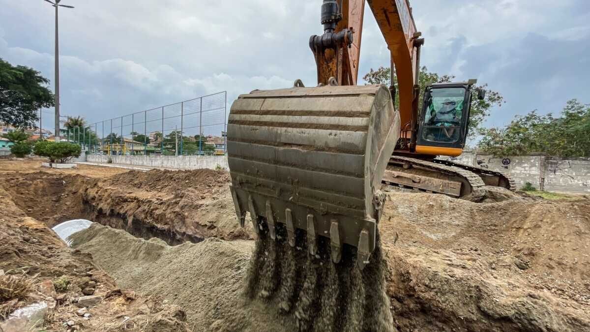 Prefeitura aldeense avança com obras de melhorias no bairro Poço Fundo