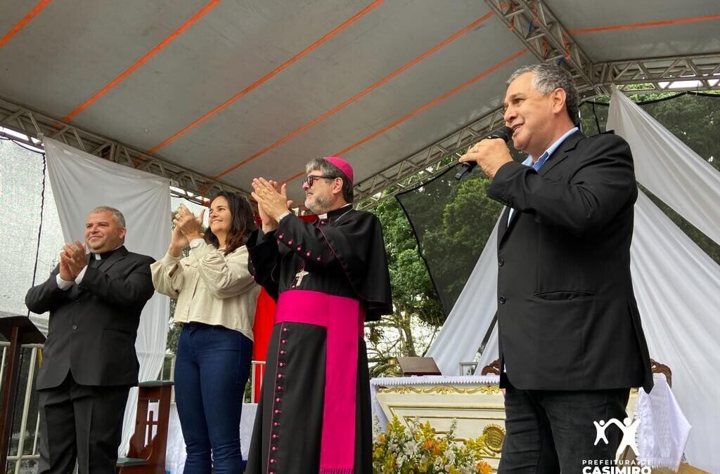 Casimiro de abreu: Prefeito Ramon Gidalte participa da abertura oficial da 45ª Unidade Diocesana em Barra de São João