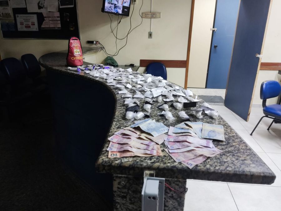 Ação conjunta apreende drogas no Âncora