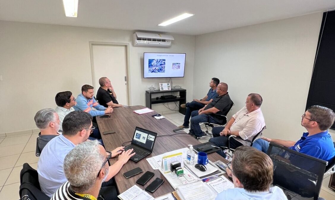Prefeitura de Pinheiral se reúne com Representantes da MRS Logística para apresentação de novos projetos e melhorias complementares para a construção do viaduto que dá acesso ao bairro Parque Maíra