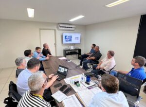 Prefeitura de Pinheiral se reúne com Representantes da MRS Logística para apresentação de novos projetos e melhorias complementares para a construção do viaduto que dá acesso ao bairro Parque Maíra