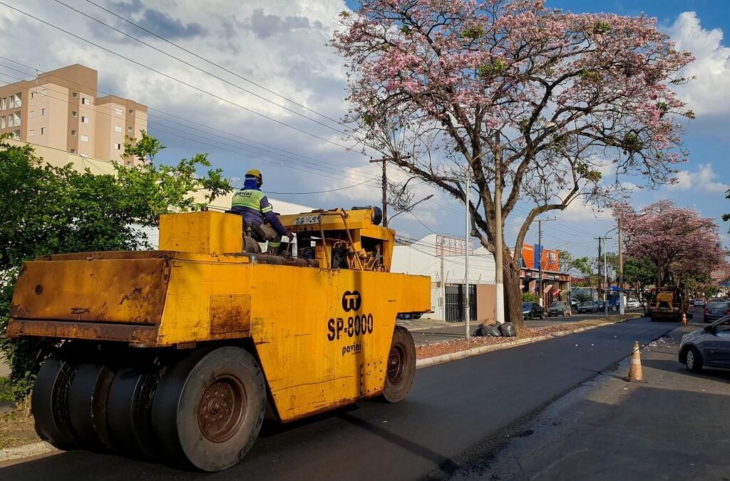 Trechos do novo wenzel e da vila operária recebem recapeamento