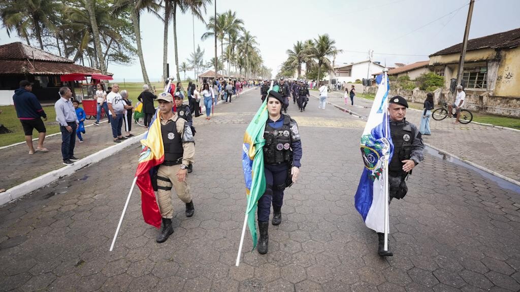 Desfile Cívico em comemoração ao Dia da Independência do Brasil agita Barra de São João