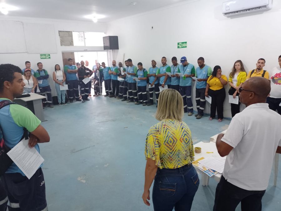 Rio das Ostras aborda saúde mental no ambiente de trabalho