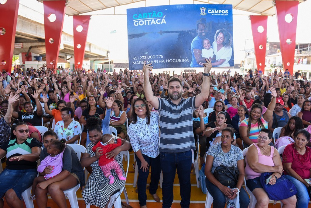 Mais 985 famílias são beneficiadas com o Cartão Goitacá