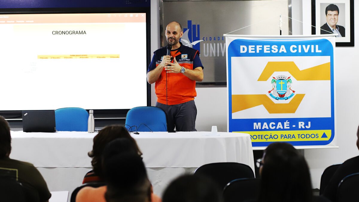 Defesa Civil começa novo curso de voluntariado