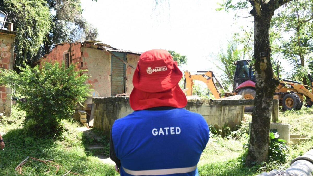 Maricá: Gated inicia nova etapa de demolições no bairro Pedreiras