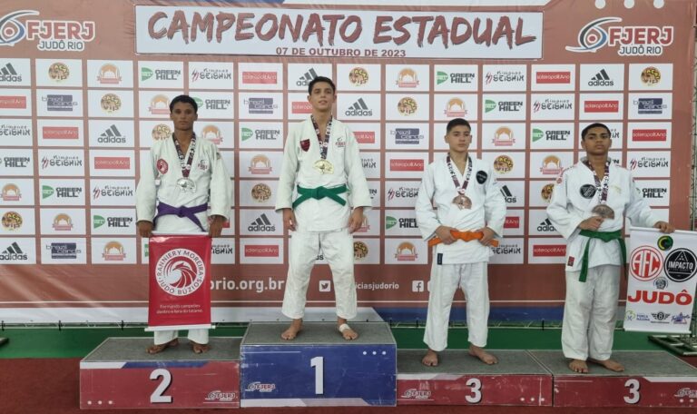 Três atletas buzianos conquistam medalhas em Campeonato Estadual de Judô