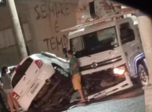 Acidente grave em Rio das Ostras