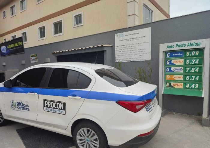 Procon de Rio das Ostras publica tabela de monitoramento de preços de combustíveis