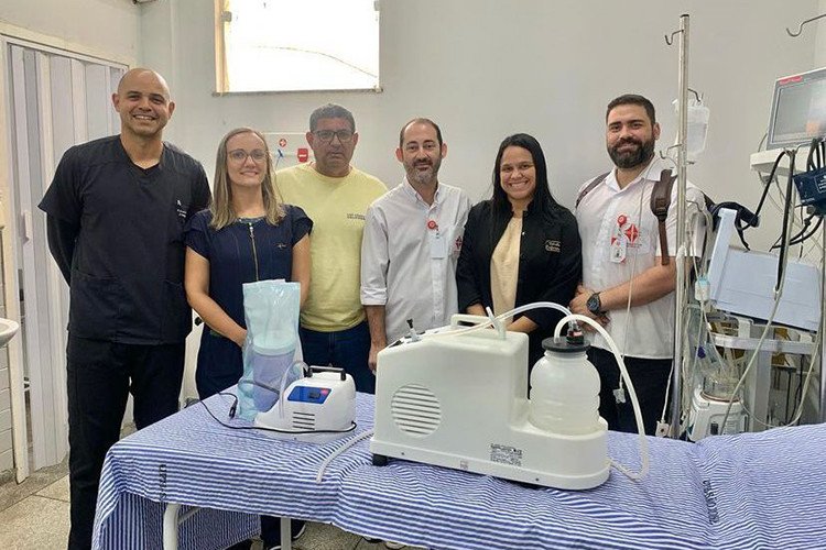 Campos: Hospital São José recebe novo equipamento para tratamento respiratório