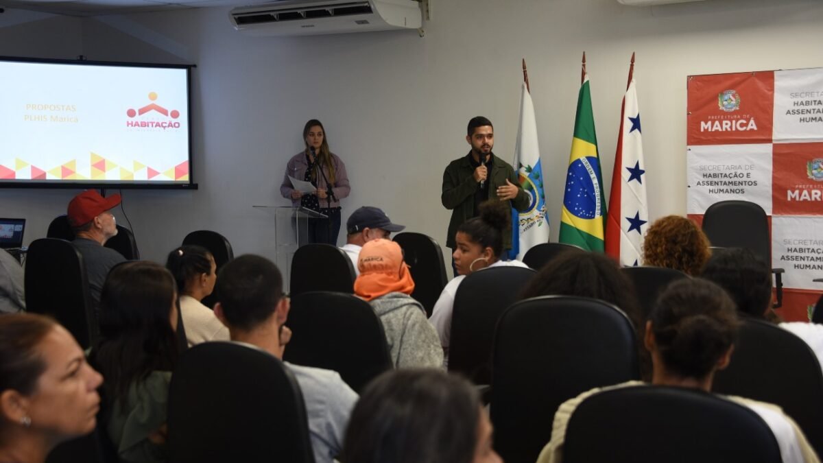 Maricá apresenta o documento final do Plano Local de Habitação de Interesse Social
