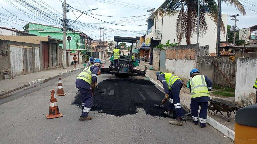 Prefeitura aldeense realiza recuperação de asfalto da Estrada do Boqueirão