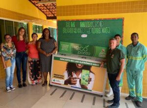 Escolas 100% Ecológicas de Araruama recebem Ecopontos para Coleta de Resíduos