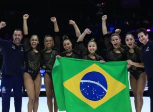 Ginástica Artística: Brasil é prata na disputa de equipes femininas