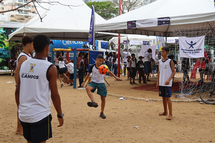 Movimento é Vida/Esporte é Vida presente na Semana da Ciência e Tecnologia