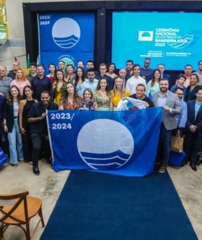 Saquarema recebe pelo segundo ano consecutivo a certificação global Bandeira Azul