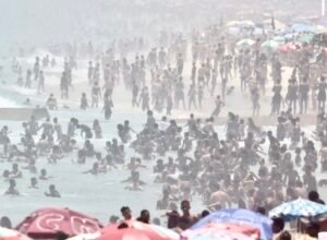Sensação térmica no Rio chega a 59,7°C e bate recorde histórico