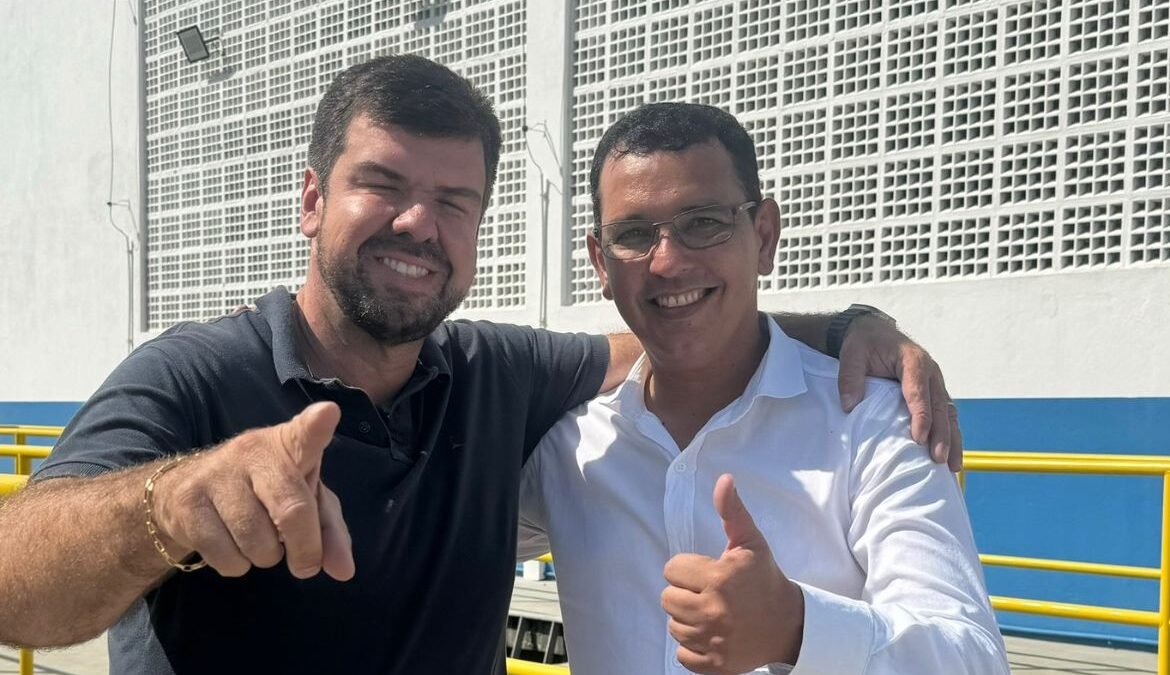 Presidente da Câmara de Rio das Ostras, Maurício BM, fecha parceria com prefeito de Macaé