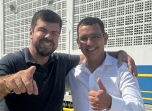 Presidente da Câmara de Rio das Ostras, Maurício BM, fecha parceria com prefeito de Macaé