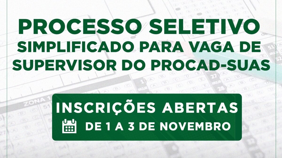 Iguaba Grande lança mais um processo seletivo