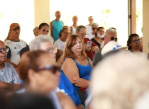 Casa da Terceira Idade recebe palestra como parte da programação do Novembro Azul