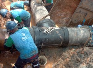 Rio+Saneamento realiza novas intervenções para melhorias no sistema de distribuição de água em Rio das Ostras, nesta terça-feira (05)